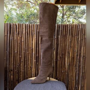 YEEZY season 7 thigh high boots